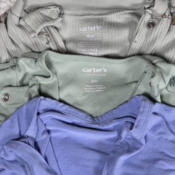 Assorted Baby Footie Sleepers (Lot Of 5) - Picture 3 of 5